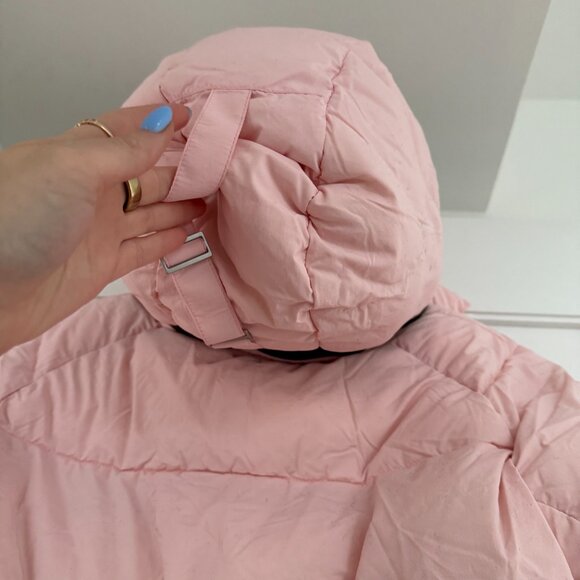NWT Canada Goose Junction Parka Hooded Puffer Jacket Pink Lemonade Down Filled - Picture 12 of 12